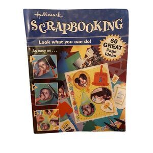 2003 Hallmark Scrapbooking Idea Book  Paperback Crafts Diy Hobbies Vintage Y2k
